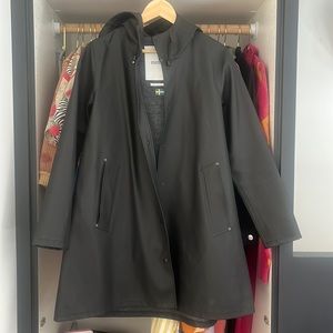 Stutterheim Mosebacke Raincoat size XS Black